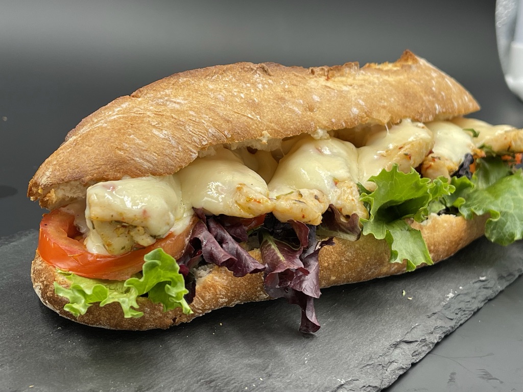 Bocadillo gourmet de boulangerie